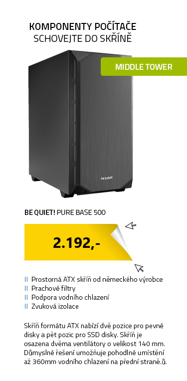 be quiet! PURE BASE 500