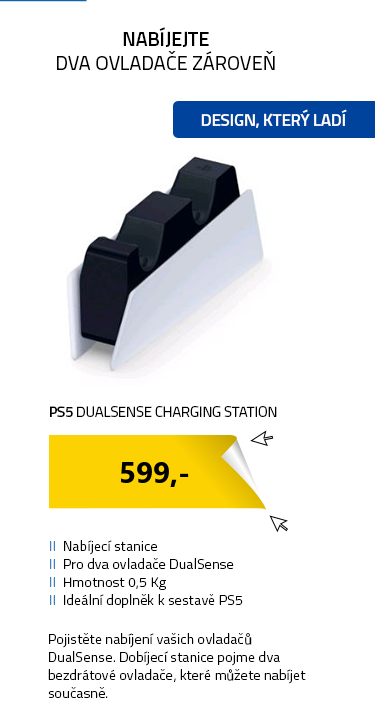 PS5 DualSense Charging Station