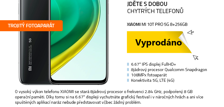 Xiaomi Mi 10T Pro 5G 8+256GB