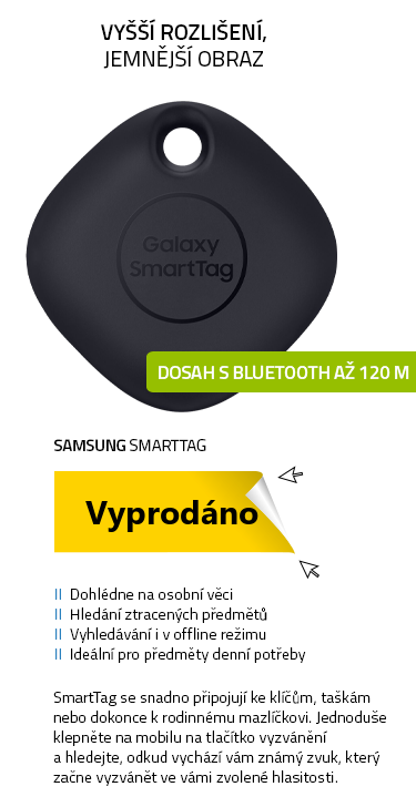 Samsung SmartTag černá
