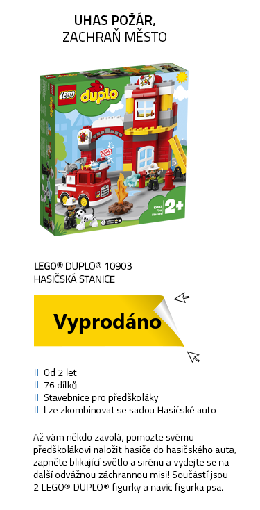 LEGO DUPLO 10903 Hasičská stanice
