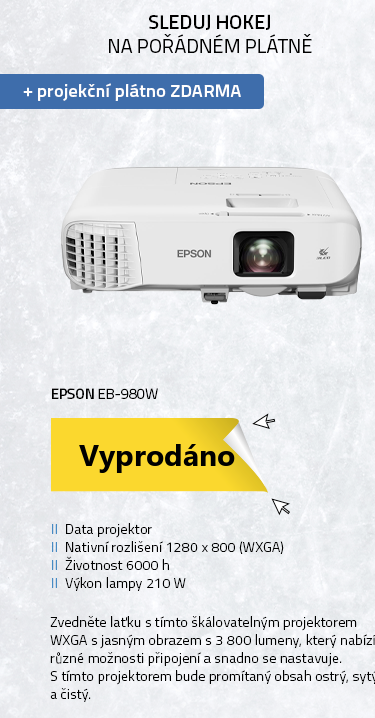 Projektor EPSON EB-980W