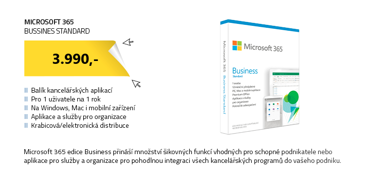 Microsoft 365 Business Standard CZ