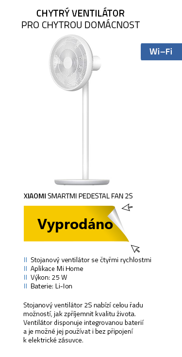 Xiaomi Smartmi Pedestal Fan 2S