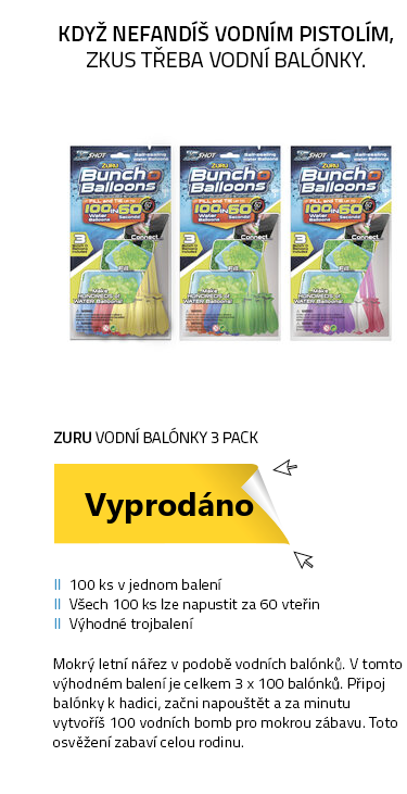 Zuru - Vodní balónky 3 pack