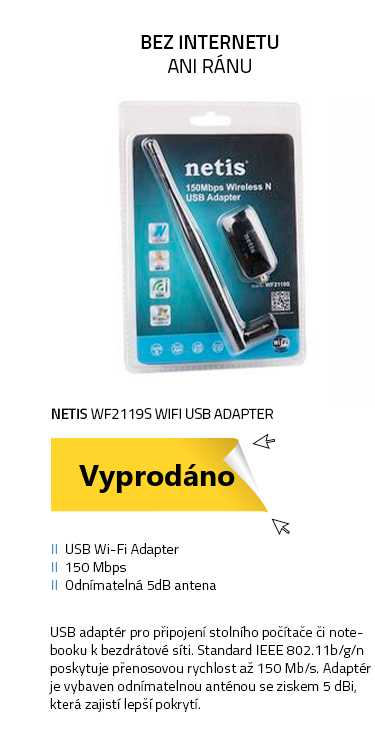 NETIS WF2119S Wifi USB adapter
