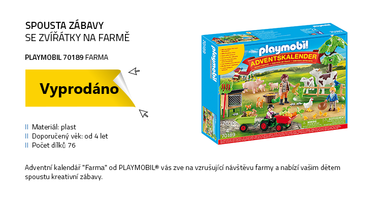 Playmobil 70189 Adventní kalendář "Farma" /od 4 let