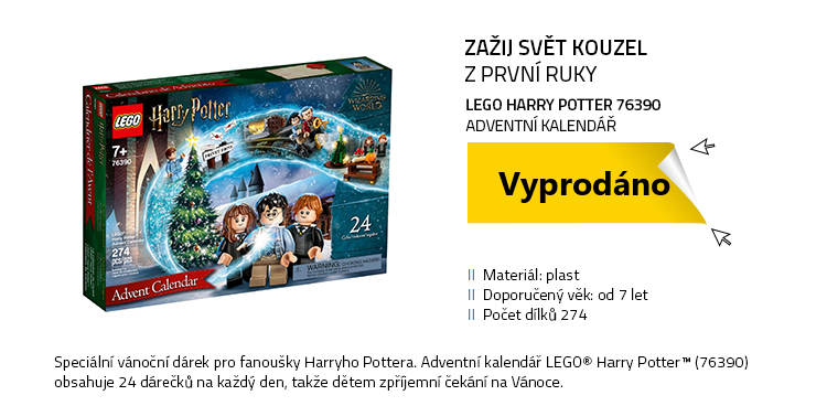 LEGO® Harry Potter™ 76390 Adventní kalendář / 274 kostek / od 7 let