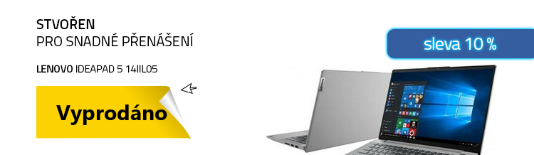 Notebook Lenovo IdeaPad 5 14IIL05 šedá ENG