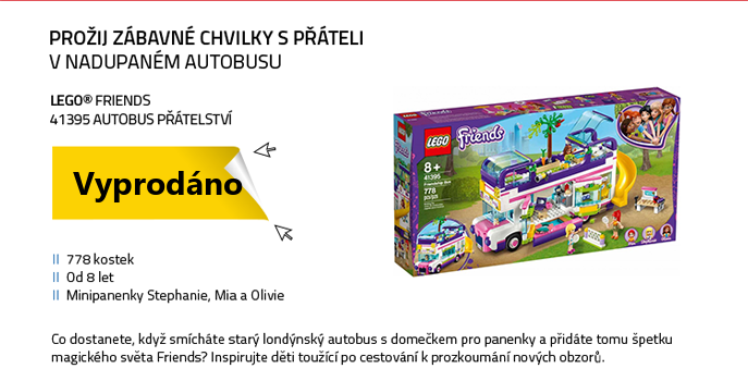LEGO® Friends 41395 Autobus přátelství