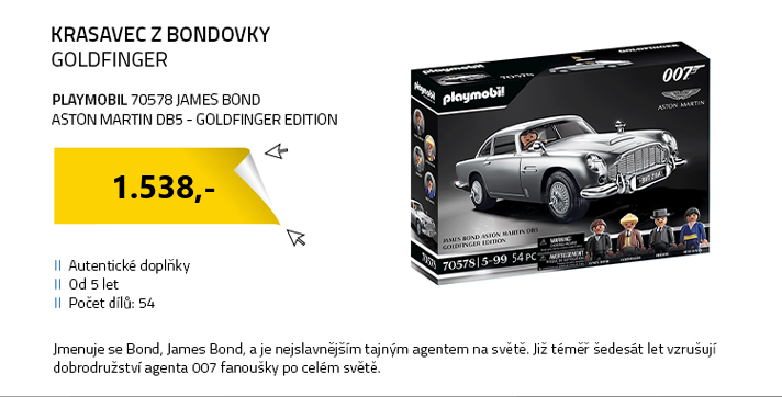 Playmobil® 70578 James Bond Aston Martin DB5 - Goldfinger Edition