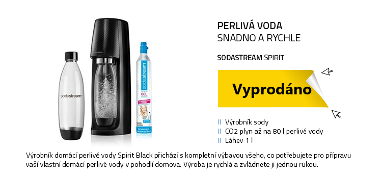 SodaStream Spirit černá