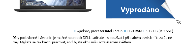 Notebook DELL Latitude 15 (3520) šedá
