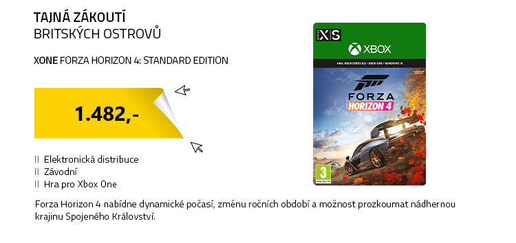 XONE Forza Horizon 4: Standard Edition