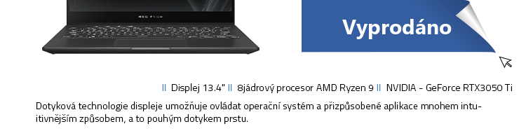 Notebook ASUS ROG Flow X13 GV301QE černá