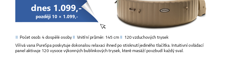 Marimex bazén vířivý nafukovací Pure Spa - Bubble HWS