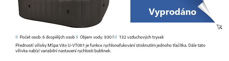 Marimex bazén vířivý MSPA Vito U-VT061