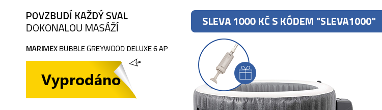 Marimex bazén vířivý nafukovací Pure Spa - Bubble Greywood Deluxe 6 AP