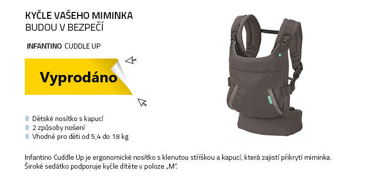 Infantino Cuddle Up dětské nosítko
