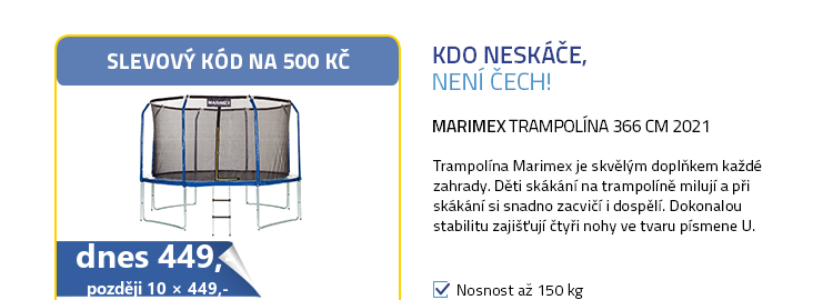 Marimex trampolína 366 cm 2021