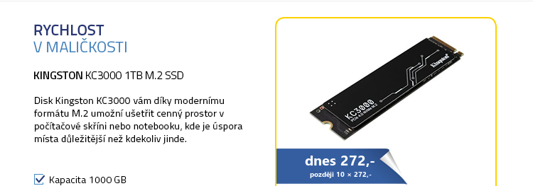 Kingston KC3000 1TB M.2 SSD