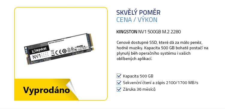 Kingston NV1 500GB M.2 2280