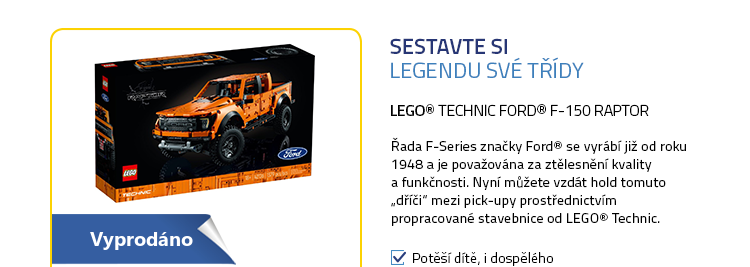 LEGO(R) Technic 42126 Ford(R) F-150 Raptor