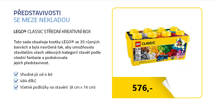 LEGO(R) Classic 10696 Stredni kreativni box