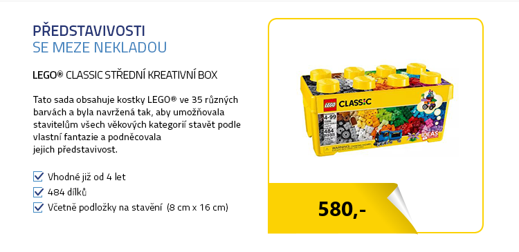 LEGO® Classic 10696 Střední kreativní box