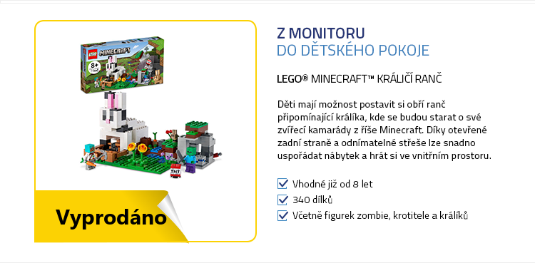LEGO® Minecraft™ 21181 Králičí ranč