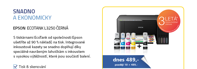 Epson EcoTank L3250 černá