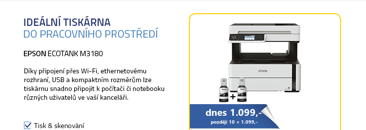 EPSON EcoTank M3180 bílá