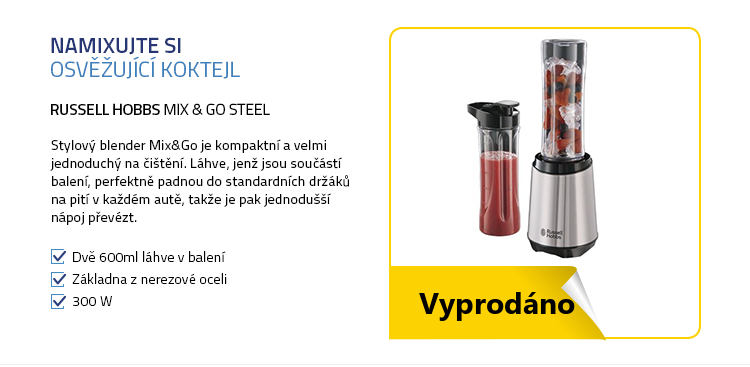 Russell Hobbs Mix & Go steel 23470-56