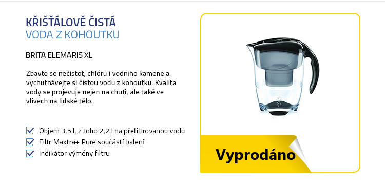 Brita Elemaris XL černá