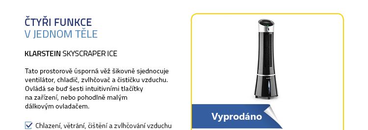 Klarstein Skyscraper Ice černá