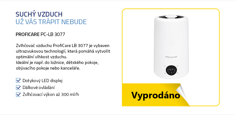ProfiCare PC-LB 3077 bílá