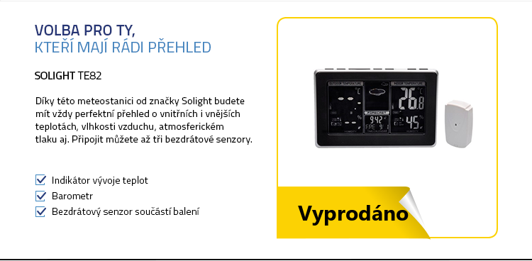 Solight TE82 černá