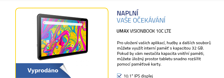 UMAX VisionBook 10C LTE šedá