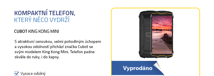 Cubot King Kong Mini černo-oranžová