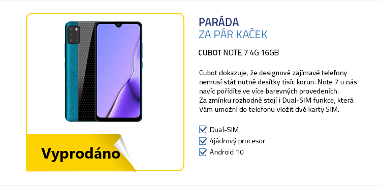 Cubot Note 7 4G 16GB