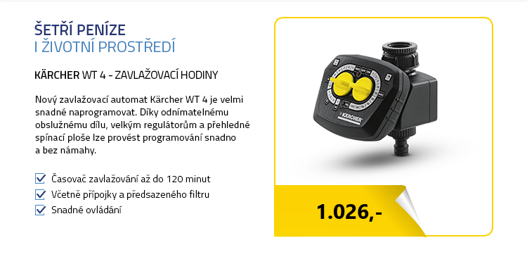 Kärcher WT 4 2.645-174.0 Zavlažovací hodiny