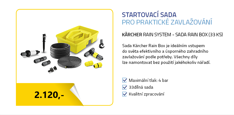 Kärcher Rain System 2.645-238.0 Sada Rain Box (33 ks)