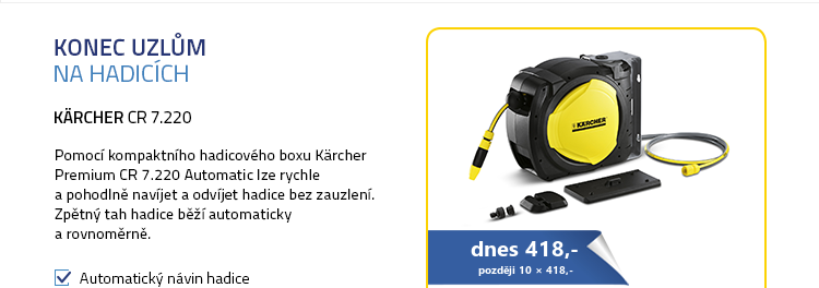 Kärcher CR 7.220 2.645-218.0 Hadicový box s automatickým navíjením s příslušenstvím