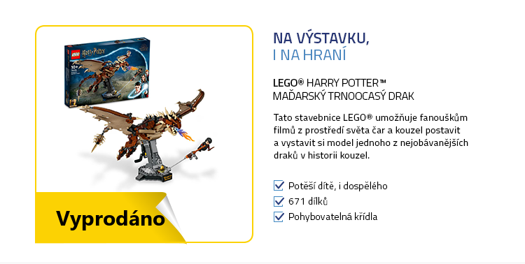 LEGO® Harry Potter™ 76406 Maďarský trnoocasý drak