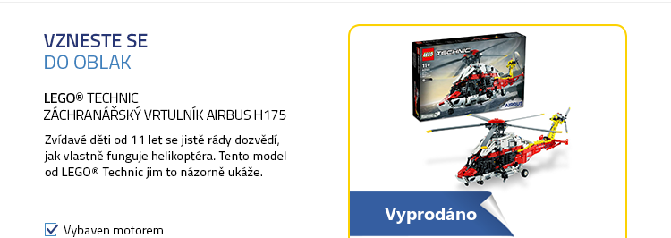 LEGO® Technic 42145 Záchranářský vrtulník Airbus H175