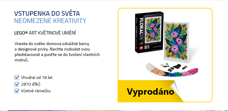 LEGO® ART 31207 Květinové umění