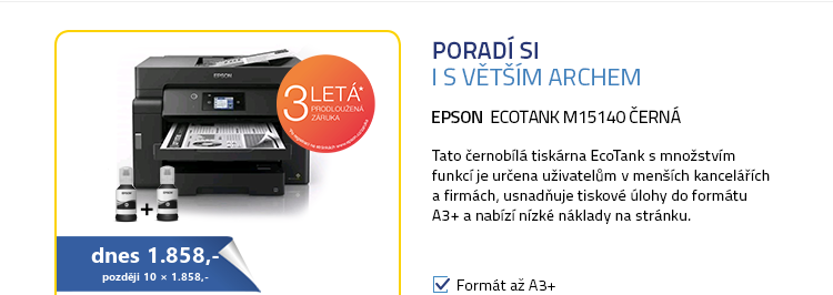 Epson EcoTank M15140 černá