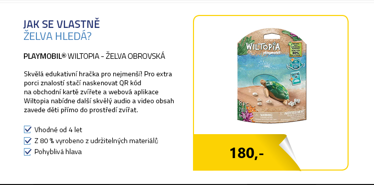 Playmobil® Wiltopia 71058 Želva obrovská