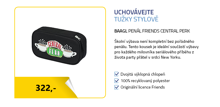 BAAGL Penál etue Friends Central Perk
