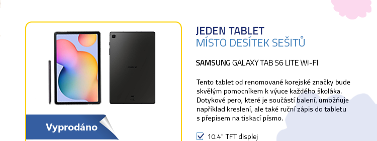 SAMSUNG Galaxy Tab S6 Lite Wi-Fi 64GB šedá (2022)